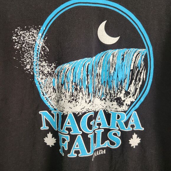 VTG Single Stitch Niagara Falls Made In Canada Shirt Size L 80s Tourist Garb Top - Picture 4 of 10